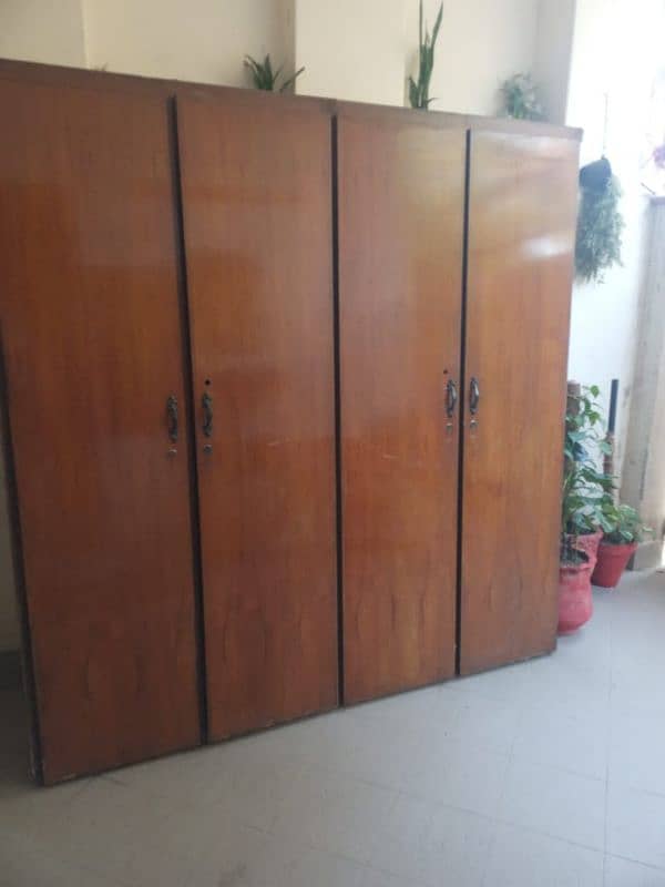 best condition  solid wood  almary  big size 2