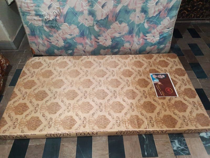 double spring and single foam mattress 0