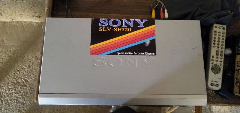 SONY VCR VHS 1