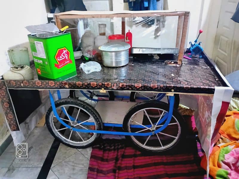 Food Counter For Samosa, Roll and French Fries 2