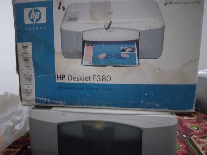 HP Deskjet F-380 Printer 4