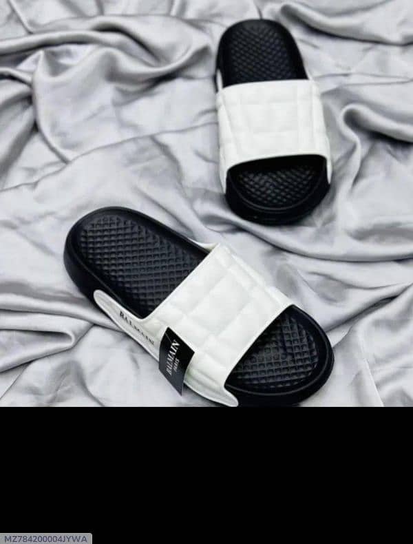 Men's Rubber Casual Slide Slippers 0