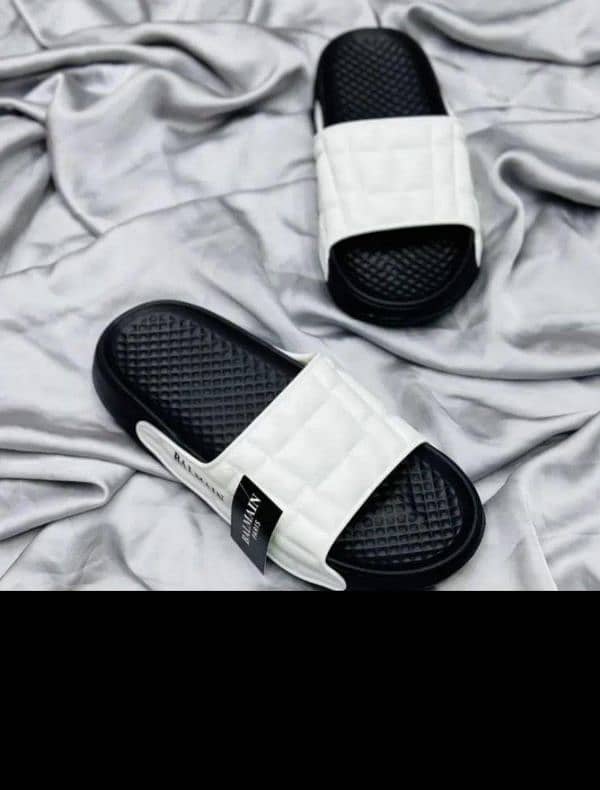 Men's Rubber Casual Slide Slippers 1