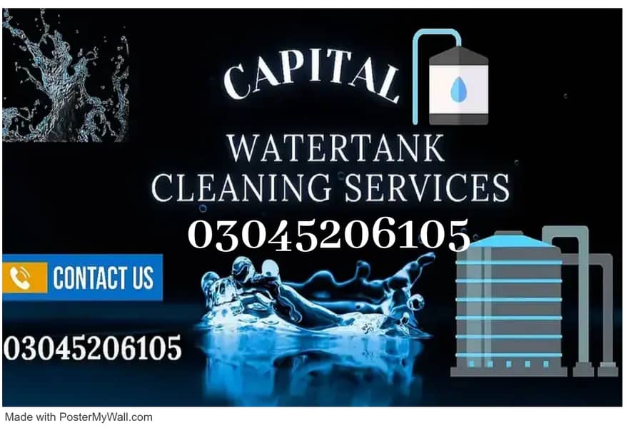 Water tank cleaning, Water tank leakage service, Tank Cleaning servic 0