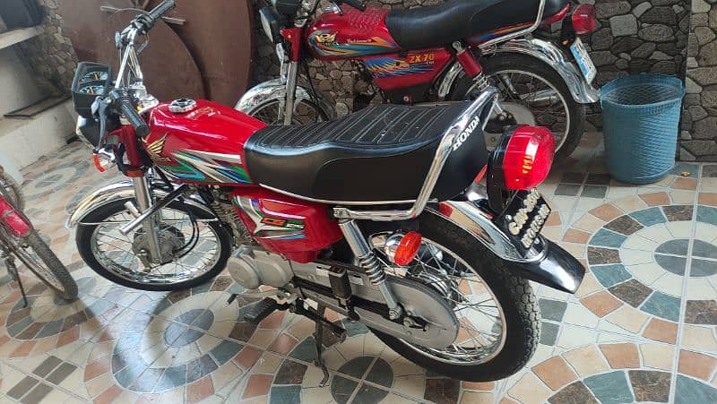 honda CG 125 like new ISB reg 5