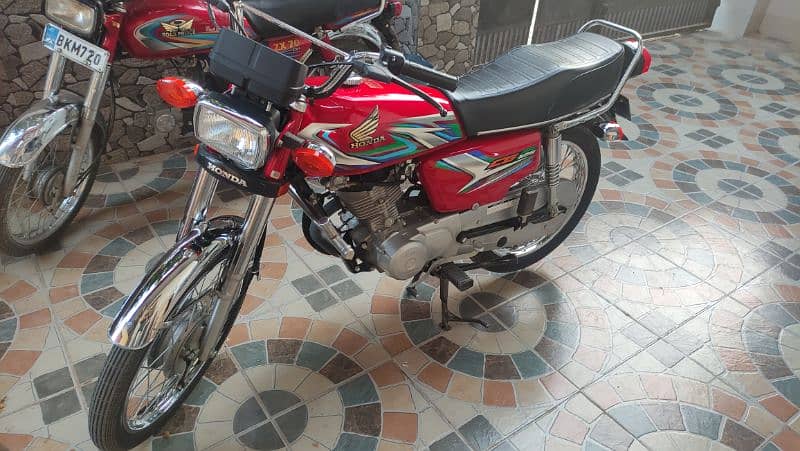 honda CG 125 like new ISB reg 7