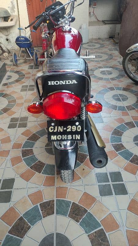 honda CG 125 like new ISB reg 8