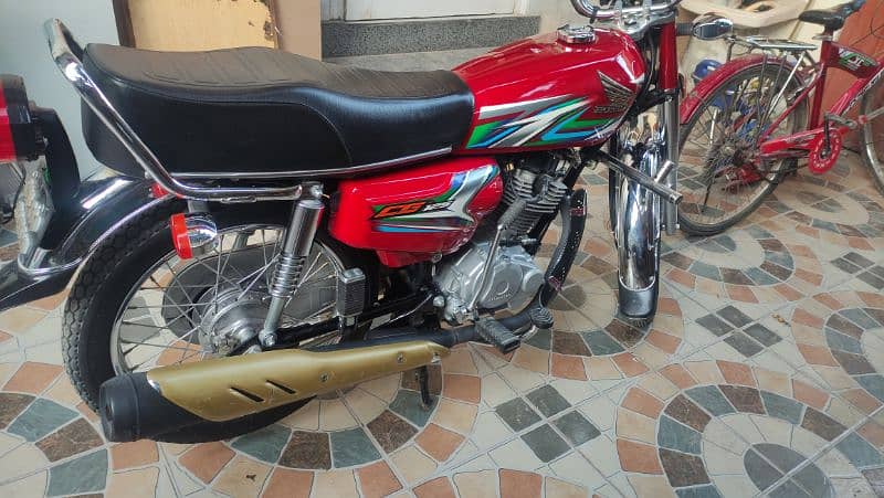 honda CG 125 like new ISB reg 9