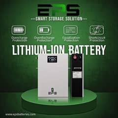 Lithium Phosphate Batteries By EPS - Available In ( 12v , 24v , 48v )