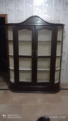 keekar wood showcase for sale