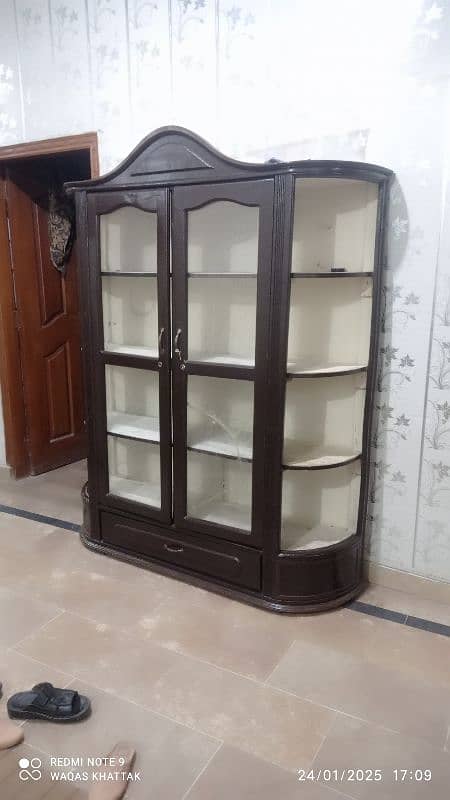 keekar wood showcase for sale 1