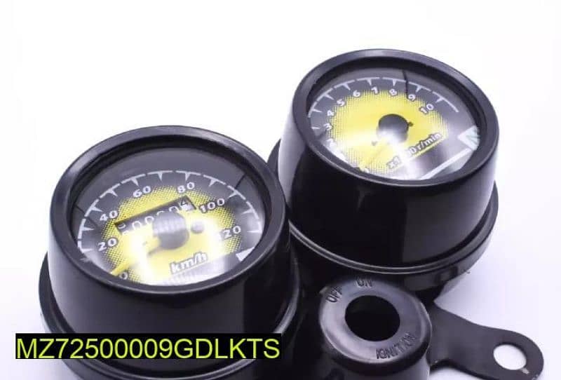 double round speedometer for bike 1