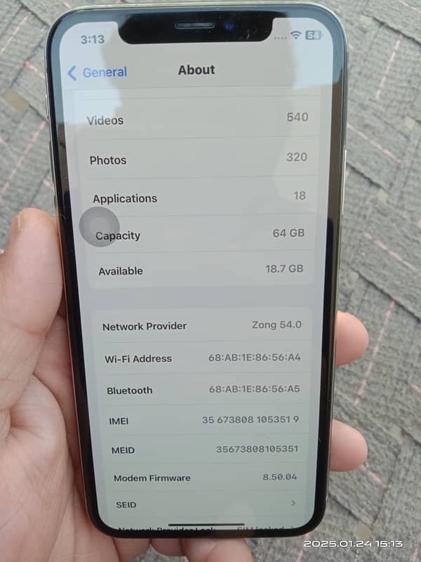 iPhone X 64 GB JVSim 1