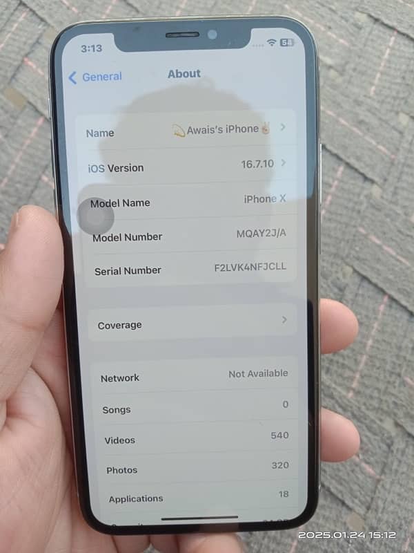 iPhone X 64 GB JVSim 9