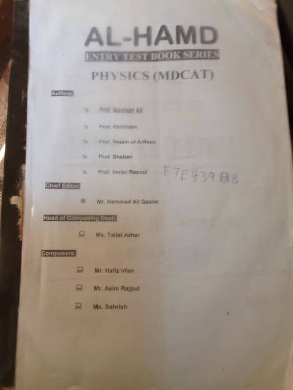 Al Hamd mdcat notes 1