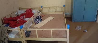 2 single bed 12gade pipe for sale . 22000