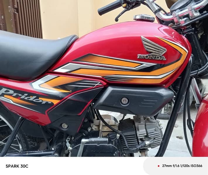 honda pridor 2022 model 10 by 10 like new 10