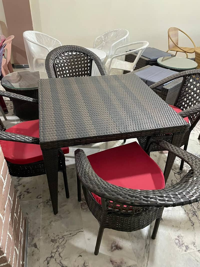 rattan furniture /outdoor chairs/rattan chairs/miami chairs/pvc chairs 4