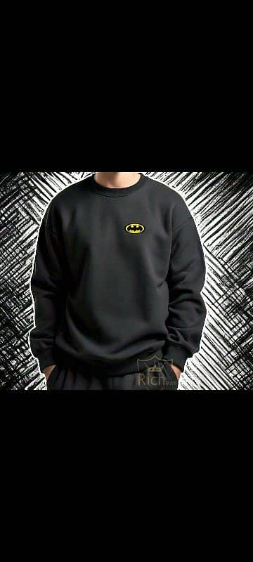 Men's Fleece Printed Sweatshirt 2