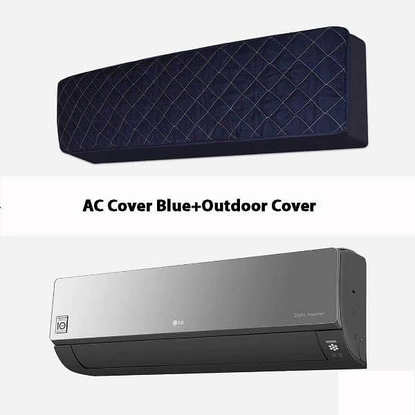 1 PC cotton plain AC cover -1.5 ton 6