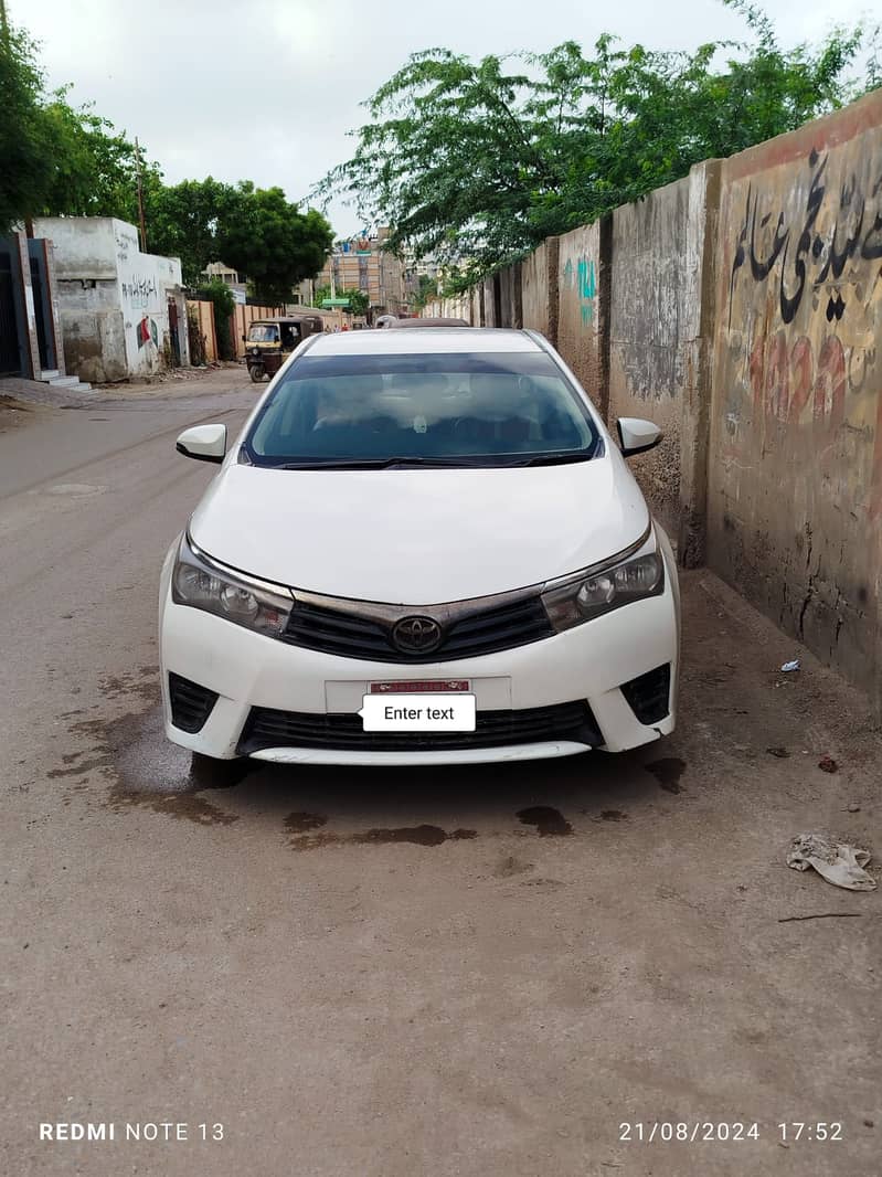 Toyota Corolla GLI 2016 0