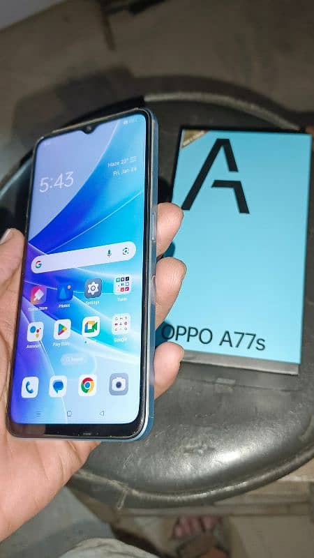 oppo a77s 8gb ram 128gb memory pta not approved 3