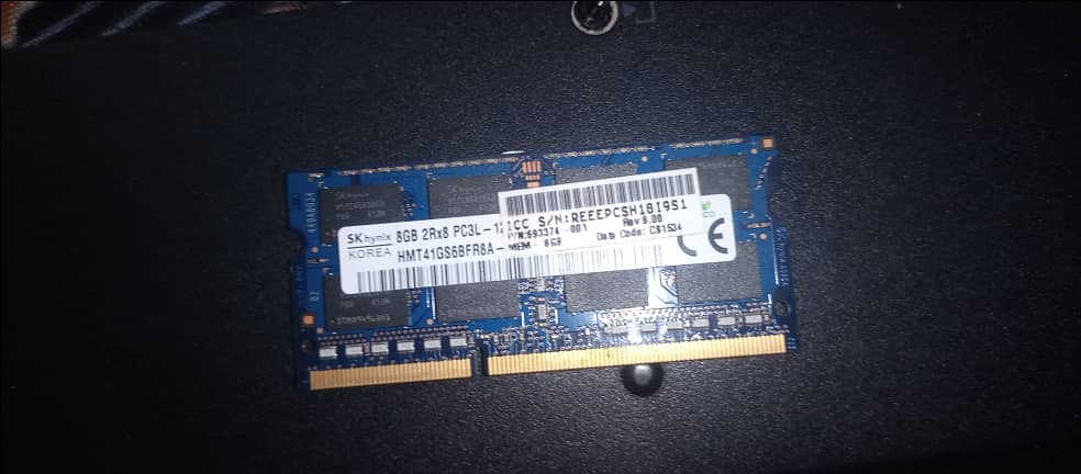 Laptop RAM 8GB DDR3 PC3L-12800 1600MHZ Branded Sk Hynix/Samsung 0