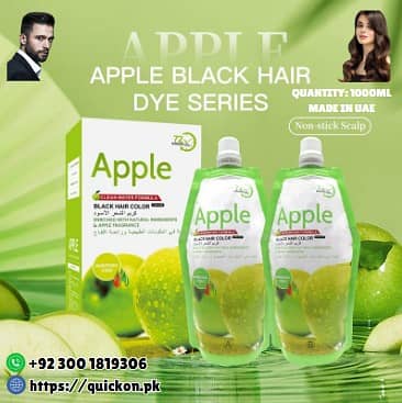 Apple Hair Color / Black Hair Color / Hair Product 0