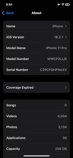 IPhone 11 Pro Golden 256 GB Jv Non Active