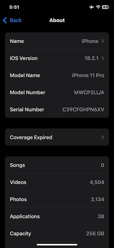 IPhone 11 Pro Golden 256 GB Jv Non Active 0