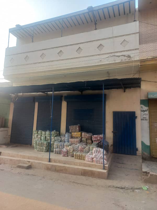 3 Marla Double Story Commercial Shop Is Available For Sale In Shalimar Commercial Market Harappa Station 8