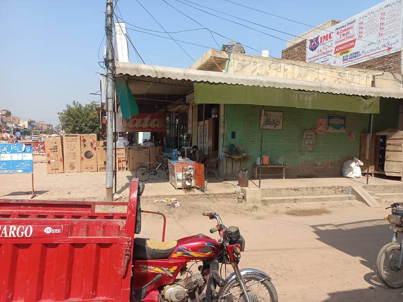 3 Marla Double Story Commercial Shop Is Available For Sale In Shalimar Commercial Market Harappa Station 4