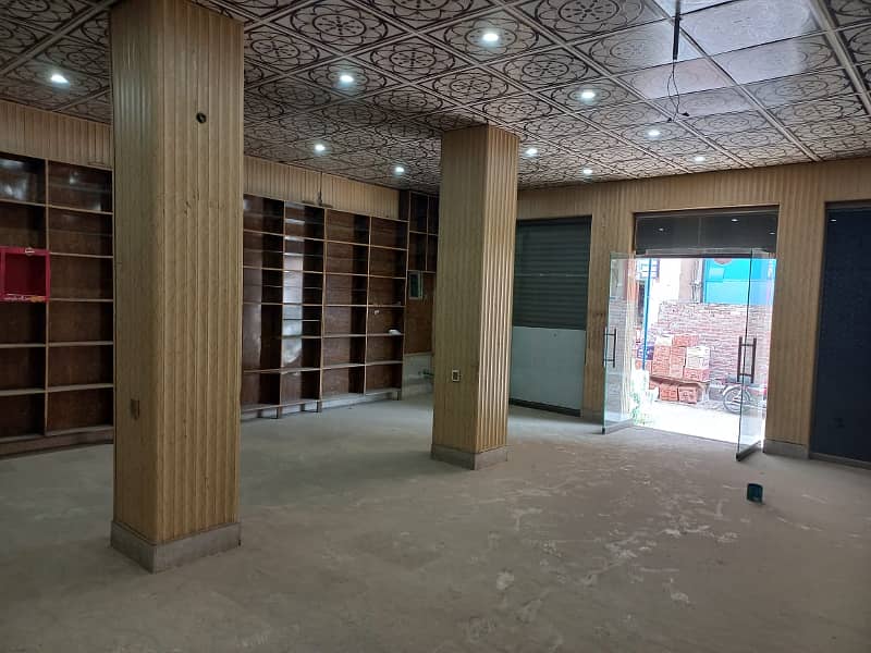 3 Marla Double Story Commercial Shop Is Available For Sale In Shalimar Commercial Market Harappa Station 6