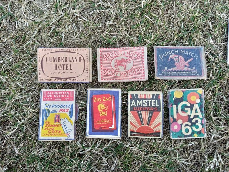 Vintage Matchbox Label Collection 2