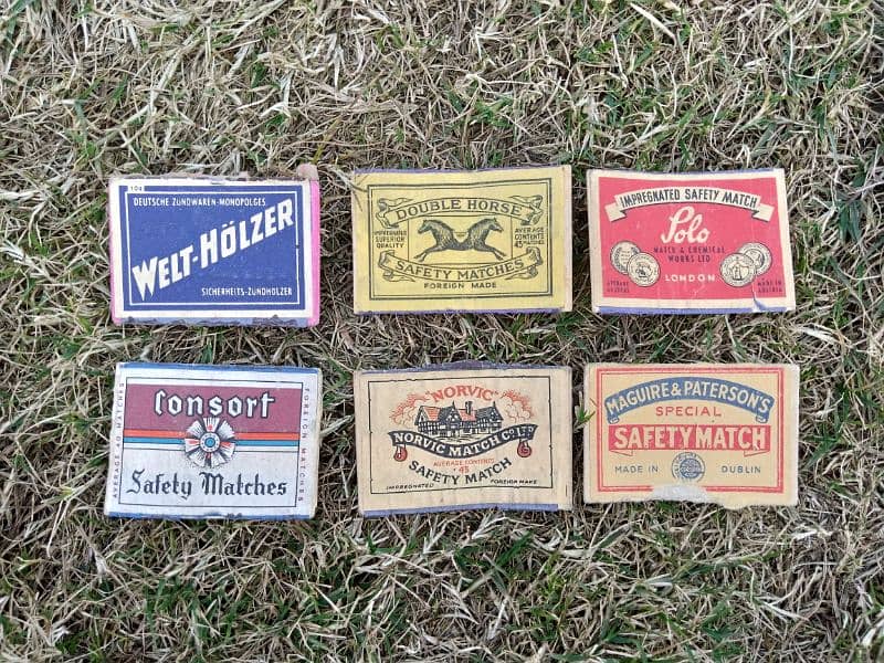 Vintage Matchbox Label Collection 3