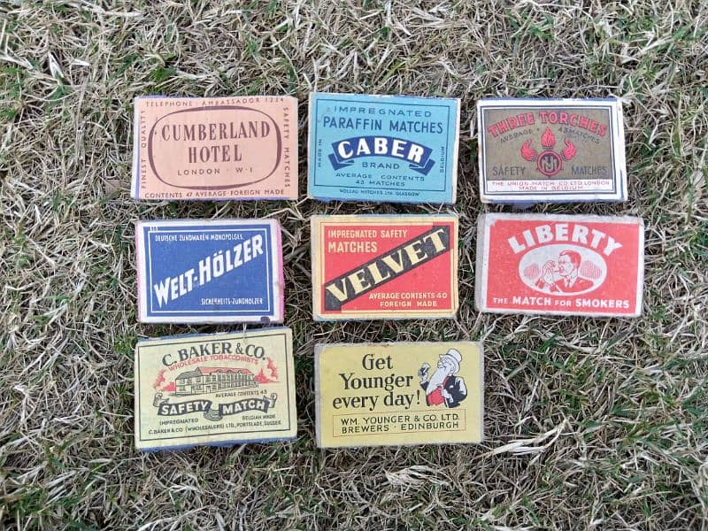 Vintage Matchbox Label Collection 4