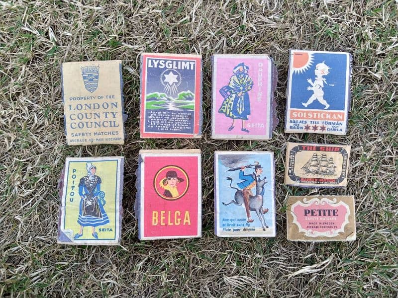 Vintage Matchbox Label Collection 5