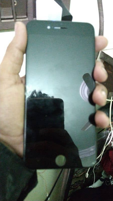 iphone 7 plus original panel glass crack hai 2