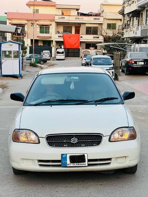 Suzuki Baleno 2004 JXR Islamabad number 0