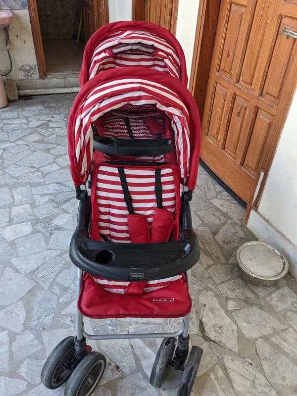 imported baby walker double sites 1