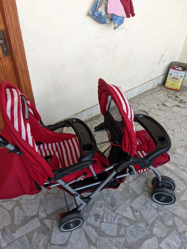 imported baby walker double sites 2