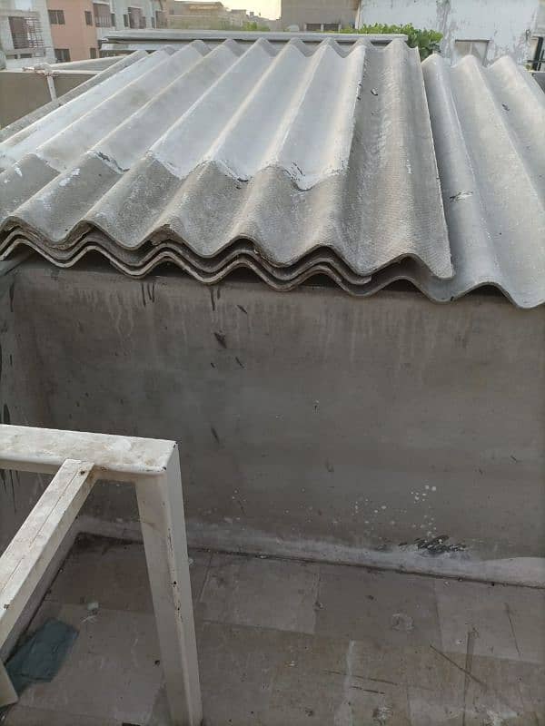 Cement ki chader/ Asbestos sheets /Chat 1