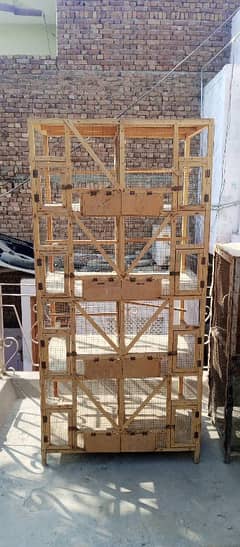 8 Portion wooden cage for sale