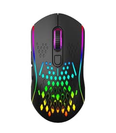 XRITKE GM 611 Gaming Mouse RGB 2.4G Wireless+Wired Dual Modes Mous