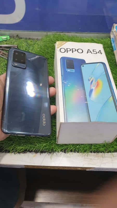 oppo A54 4 128 with original box and charger 0