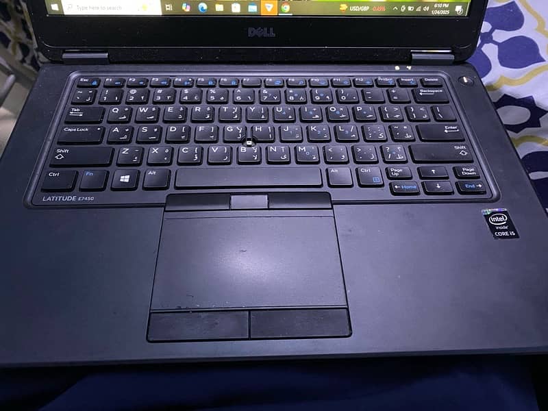 Dell E7450, I7 5th Gen, 16GB Ram, 256 GB SSD (91% heatlth) 1