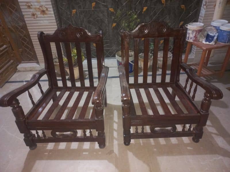 Wooden chairs 2