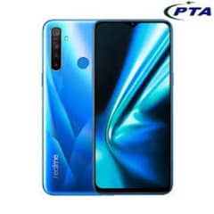 realme 5s 10 by 10 with box 4gb 128gb