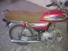 High speed bike 70 cc for Sale * Sukkur Number registered