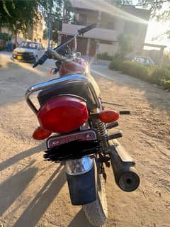 honda cg 125 red color